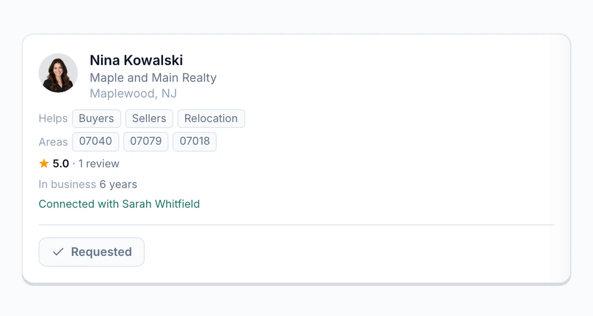 A result showing Requested.